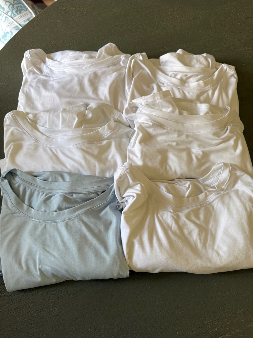 6 CRZ Yoga shirts large